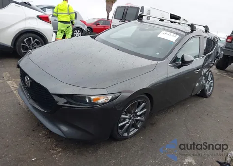 2020 Mazda Mazda3 Preferred Package из США, поврежденный, VIN JM1BPAMM5L1163765